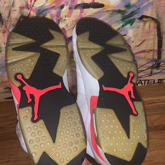 Jordan 6 White Infared - Picture 5 of 6